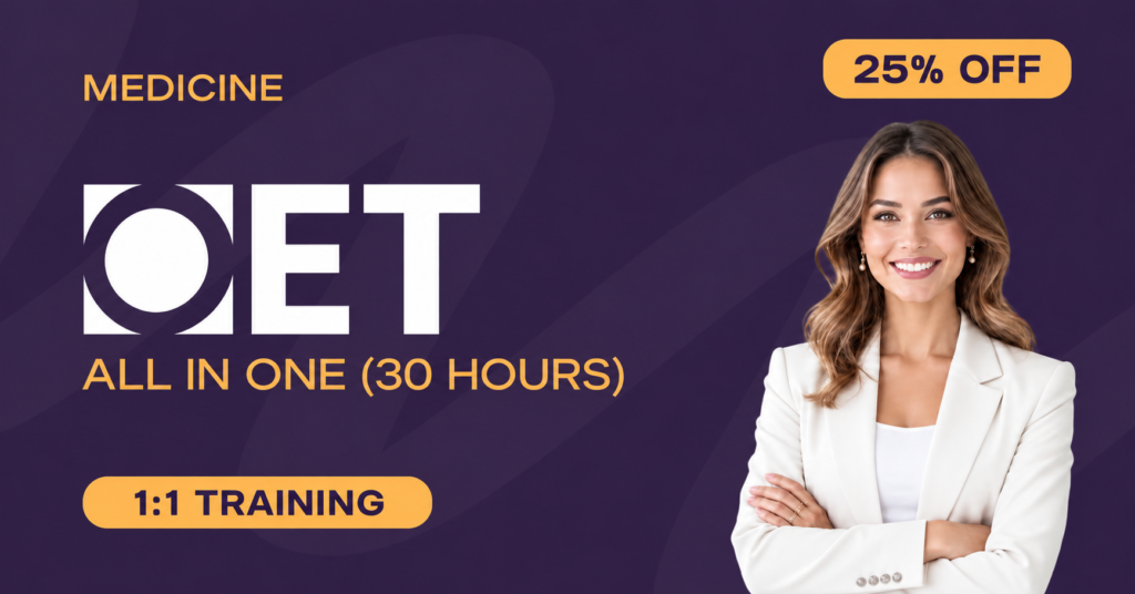 OET Medicine – All in One (30 Hours)