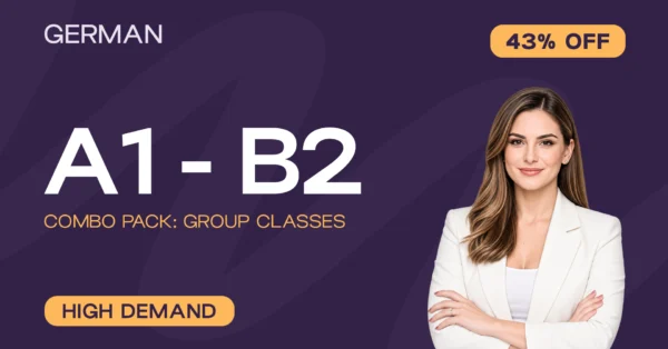 German A1–B2 Combo – Group Classes