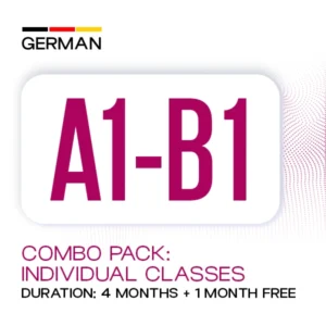 German A1–B1 Combo – Individual Classes