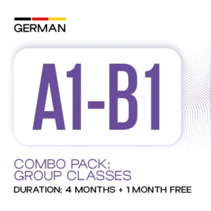 German A1–B1 Combo – Group Classes