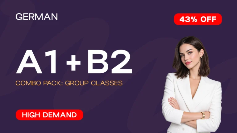 German A1–B2 Combo – Group Classes